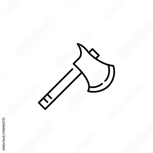 Axe icon. Simple axe icon for social media, app and web design. Vector illustration.