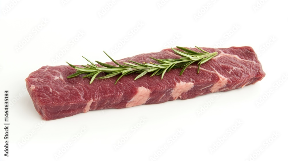 A Delicious, Juicy Steak Ready to Sizzle on the Grill