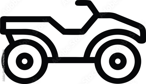 Polaris ATV Utility Vehicle for All-Terrain Transport and Adventure