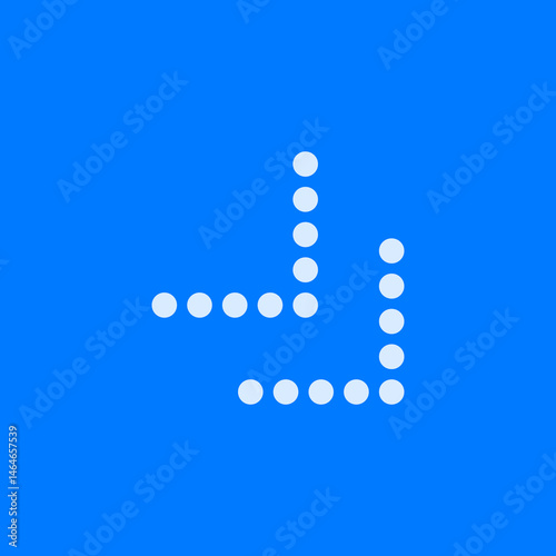 Dotted Corner Arrows
