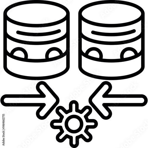 Data Replication Icon