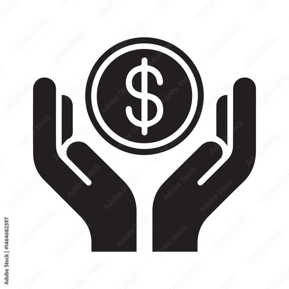 Protecting Money Icon Protecting Money Icon