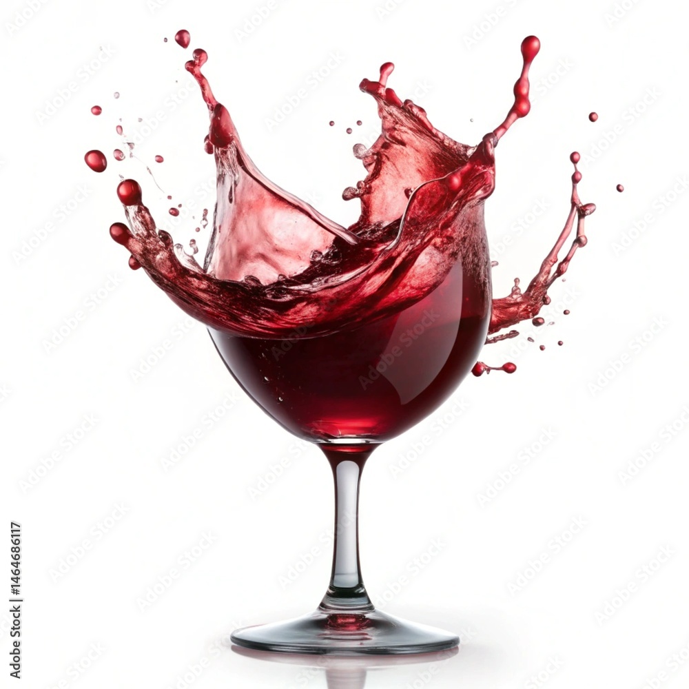 Fototapeta premium pouring red wine