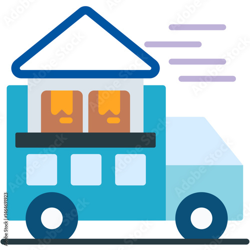 Distribution Center Icon