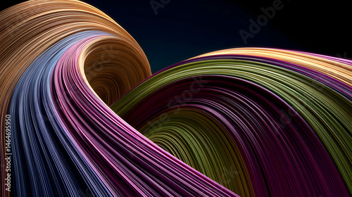 paint flows with mixed colors and high saturation