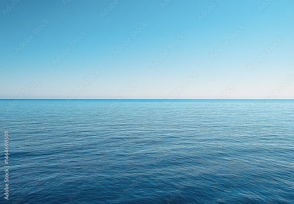 Fototapeta premium Tranquil ocean expanse