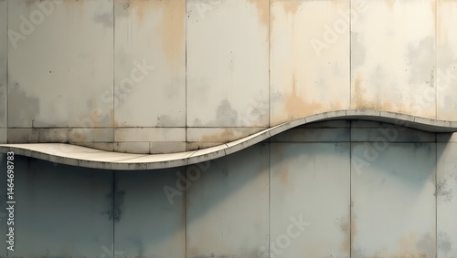 An old wooden door shows detail of the building's wall, a texture of aged architecture photo