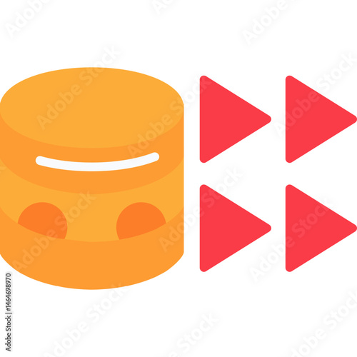Database Trigger Execution Icon