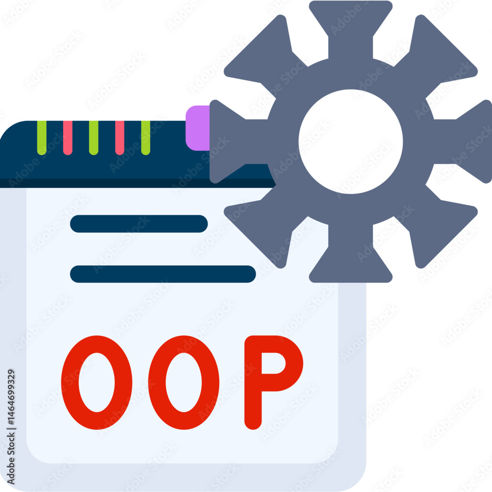 Fototapeta premium Functional Programming Icon