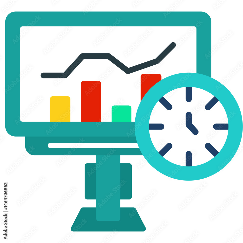 Real-Time Analysis Icon Real-Time Analysis Icon