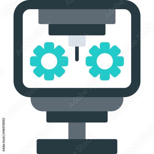 CNC Machine Icon