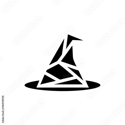 Wizard Hat Vector Icon for Magic Fantasy Fantasy Theme Illustration