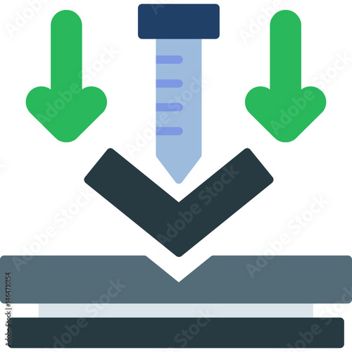Sheet Metal Bender Icon