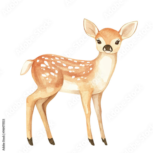 yuniazizah__A_Deer_simple_cartoon_drawing_watercolor_icon_model_2c2c1c18-a53c-4888-ab3f-d3eba03c500a