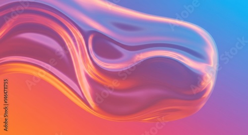 abstract background with colorful waves