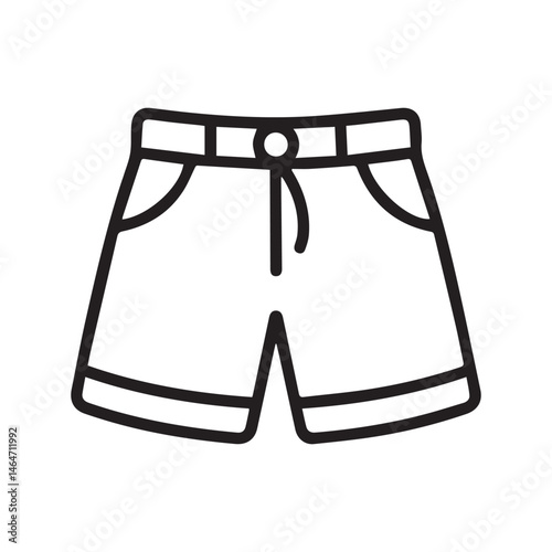 Short pant logo
