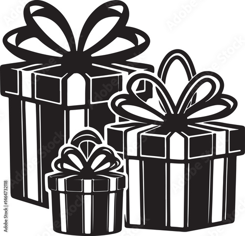 set of gift boxes