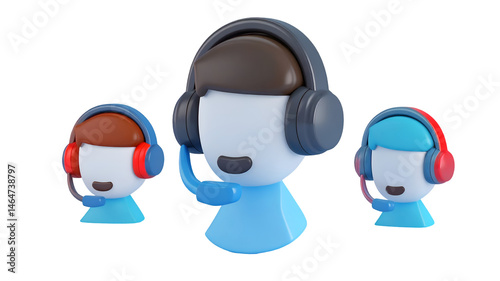 Costumer sports icon on transparent background generate by Firefly.
