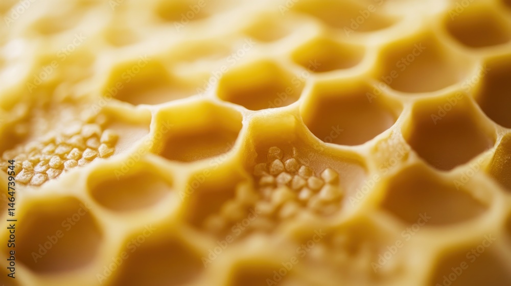 Honeycomb Close-up Honeycomb Close-up