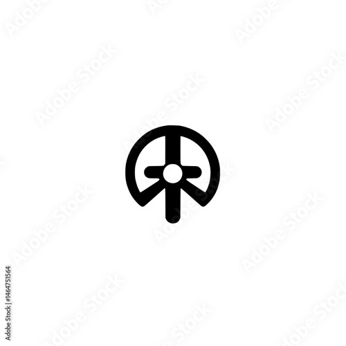 Power saving icon representing energy efficiency