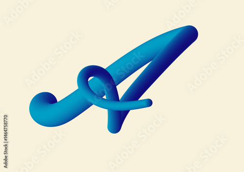 3D typography A