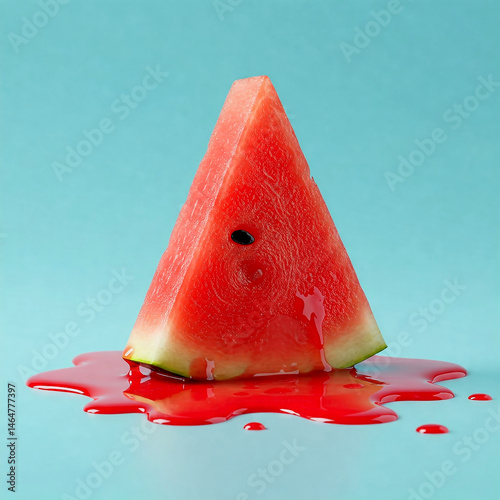 Melting Watermelon Slice