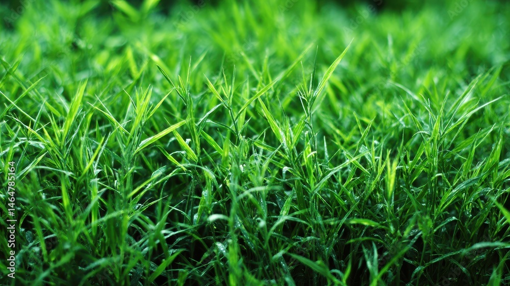Lush New Bermuda Grass Closeup in a Sunlit Park During Spring and Summer Lush New Bermuda Grass Closeup in a Sunlit Park During Spring and Summer