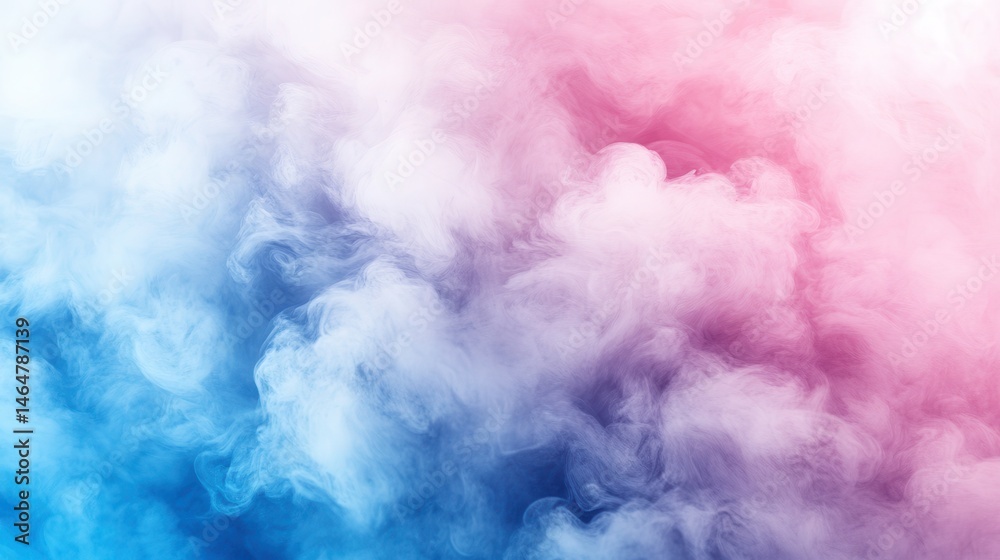 Naklejka premium Abstract colorful smoke swirls in pastel hues
