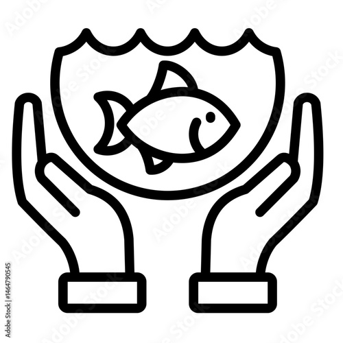 Fish Element For Design
