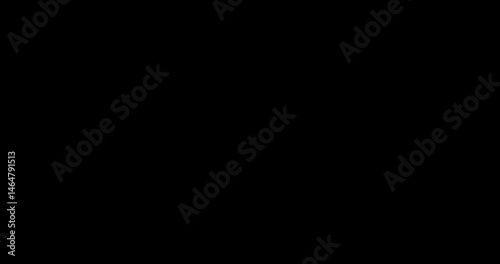 spark effect on black background