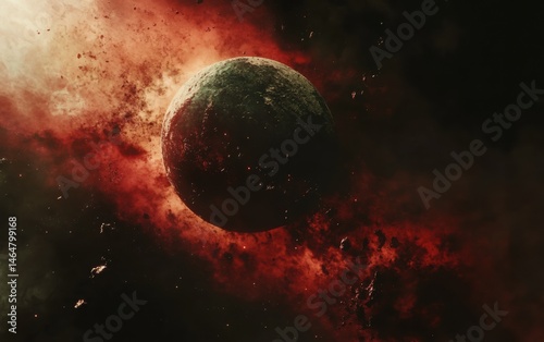 The fantasy world of mysterious nebula