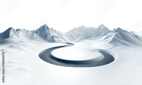 Wonders of polar ice rings