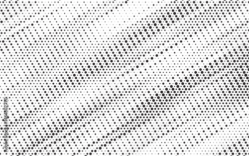 Triangular Halftone Texture Retrowave Vector Geometric Technology Abstract Background. Half Tone Triangles Retro Colored Pattern. Minimal 80s Style Dynamic Tech Structure Wallpaper