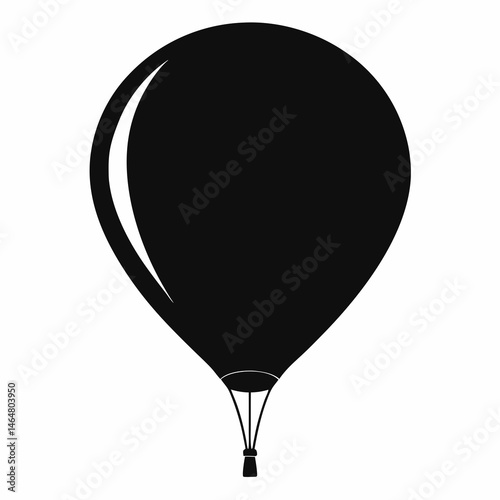 hot air balloon isolated