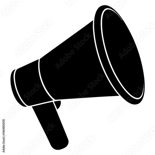 megaphone isolated on white background