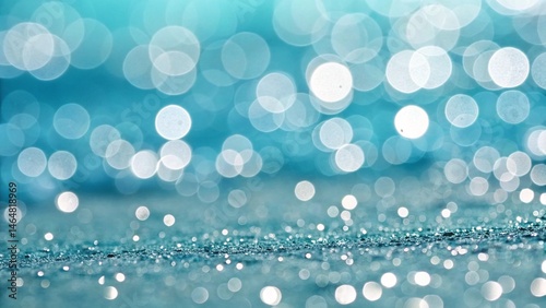 Sparkling Bokeh Effect Over Water
