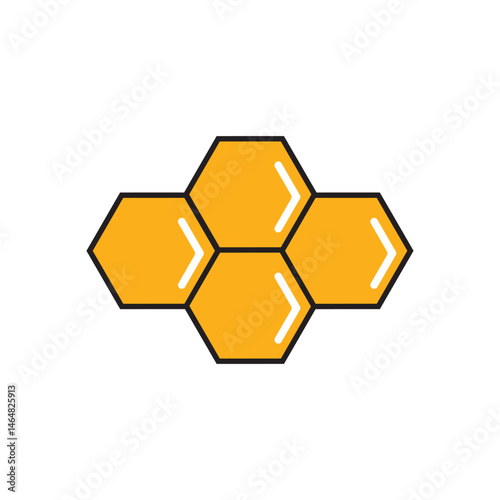 honey logo and vector