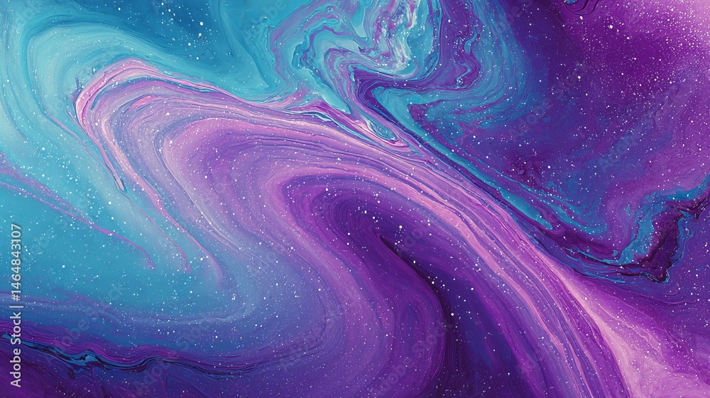 Abstract purple and blue swirl paint texture background design art fluid color space image style Abstract purple and blue swirl paint texture background design art fluid color space image style