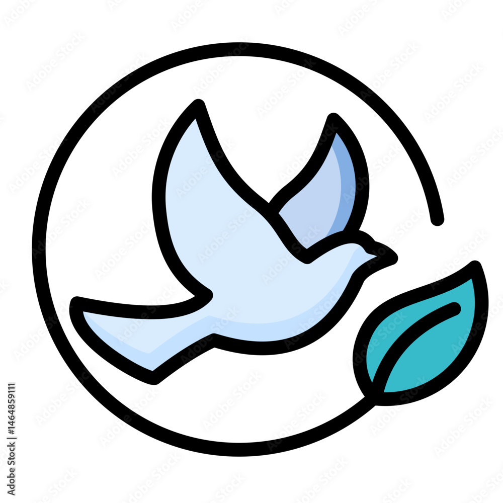 Obraz premium Bird Icon Element For Design