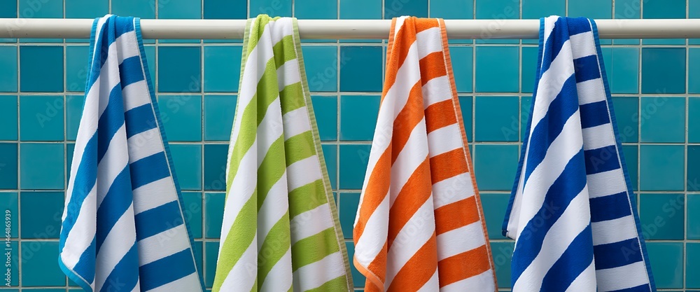 Fototapeta premium summer pool party themes generative ai