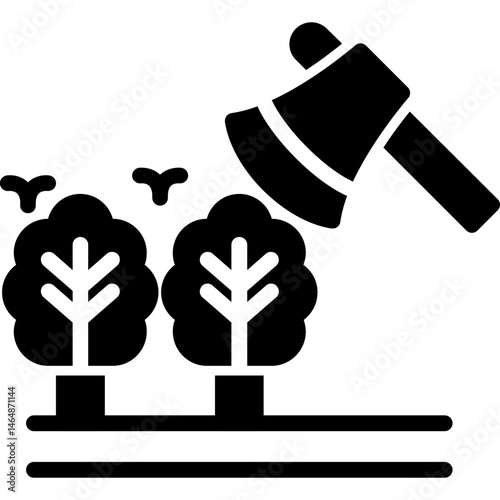 Deforestation Awareness Icon
