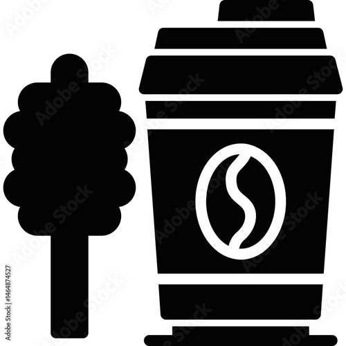 Caramel Drizzle Icon