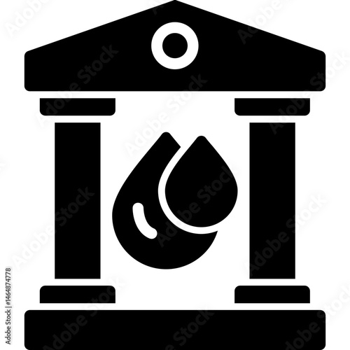 Blood Bank Icon