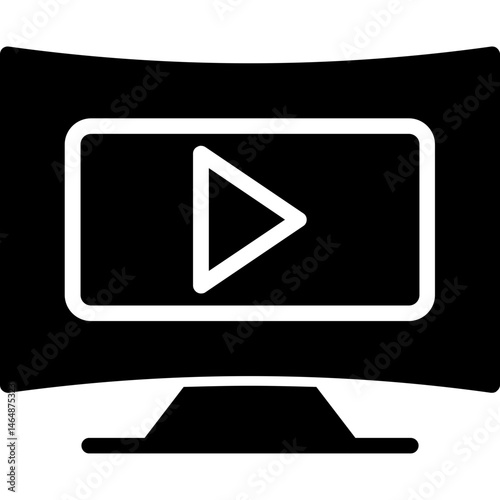 Curved Monitor Icon