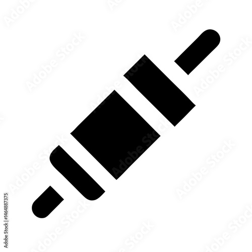 Audio Plug Mono Sound Icon Design