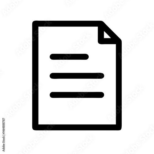 Business Document File Management Icon Design