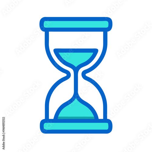 Deadline Hourglass Timer Icon Design