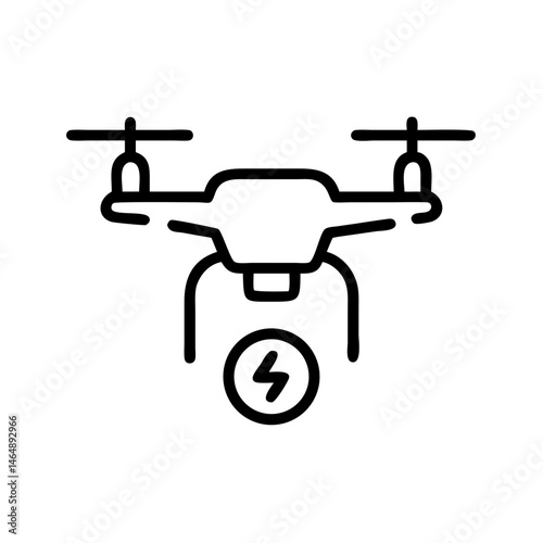 Drone Power Activation Icon Design