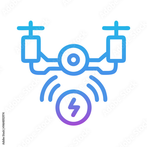 Drone Power Activation Icon Design