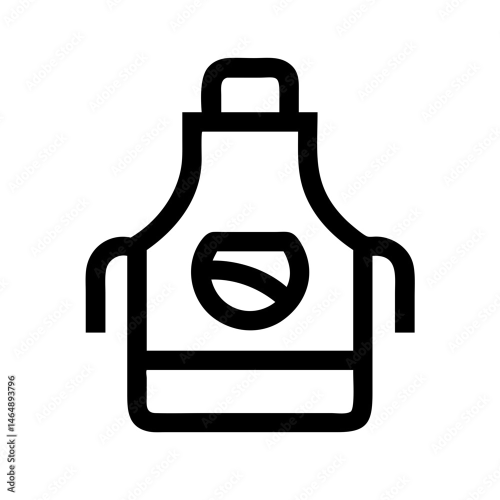 Espresso Apron Icon Design Espresso Apron Icon Design